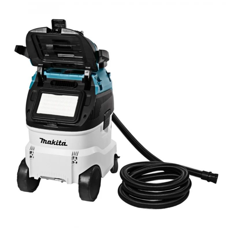 Makita dulkių siurblys (šlapiai/sausai) VC4210M, 1200 W, 42 l, 250mbar, darbo prietaiso įjungimas iki 2400 W