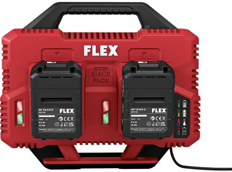 Dvigubas įkroviklis FLEX CA SP 2X12/18V 230V