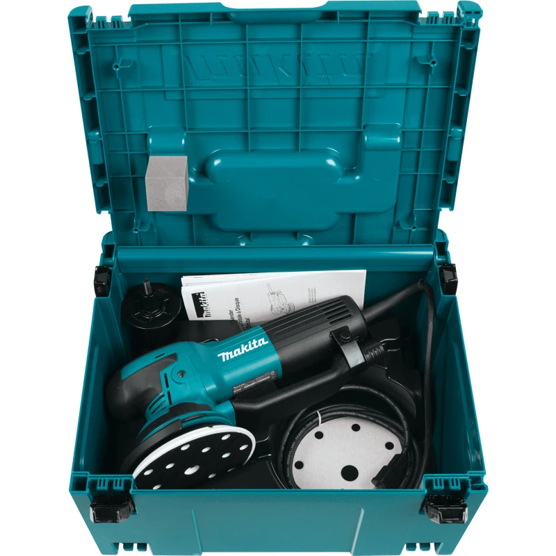 Makita BO6050J Ekscentrinis šlifuoklis, 750 W, 1600-6800 min-1, 5,5 mm, 2,6 kg