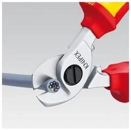 Elektrikų kabelio žirklės KNIPEX 9516, 165mm
