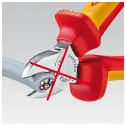 Elektrikų kabelio žirklės KNIPEX 9516, 165mm