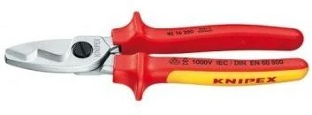 Elektrikų kabelio žirklės KNIPEX 9516, 200mm