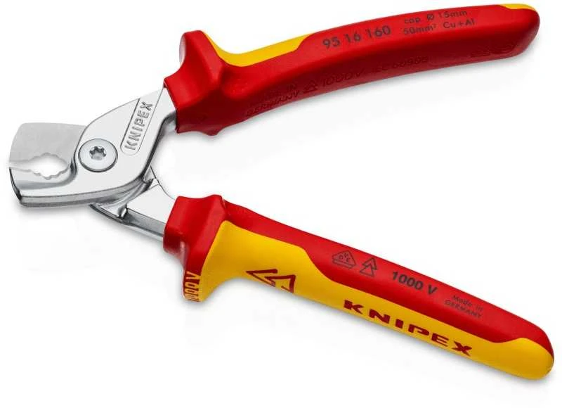 Elektrikų kabelio žirklės KNIPEX 951660SB