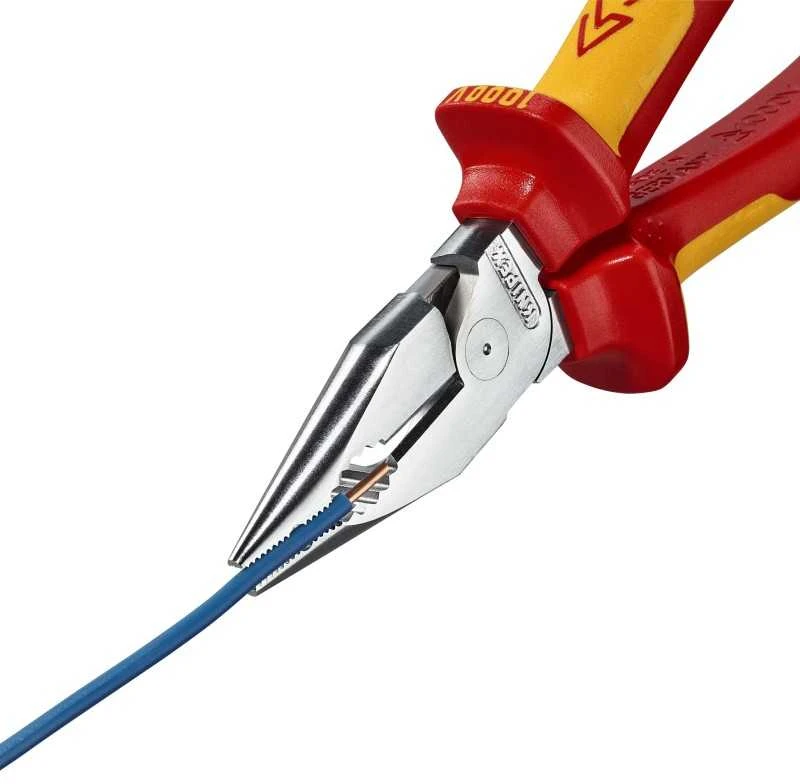 Elektrikų replės siauromis žiaunomis KNIPEX 0826185