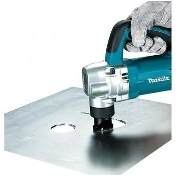Makita JN3201J Žirklės skardai kirpti, 710 W, plienas 3,2 mm, nerūdijantis plienas 2,5 mm, MAKPACK