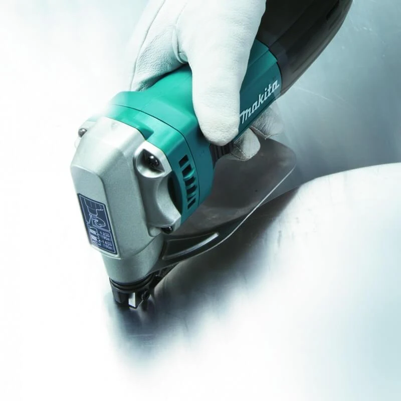 Makita JS1602J Žirklės skardai kirpti, 380 W, plienas 1,6 mm, nerūdijantis plienas 1,2 mm, MAKPACK