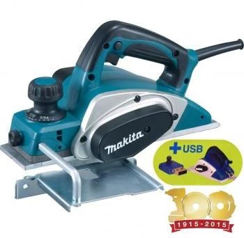 Makita KP0800J Elektrinis oblius 82 mm, 0-2,5 mm, 620 W, 2,6kg, MAKPACK