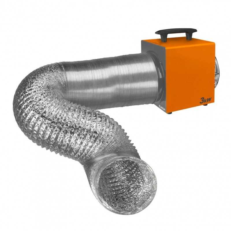 Elektrinis oro šildytuvas EUROM Heat-Duct-Pro 9kW