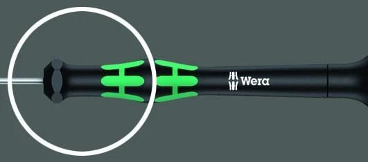 Atsuktuvų komplektas elektronikai 2035/6 A, Wera