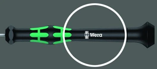 Atsuktuvų komplektas elektronikai 2035/6 A, Wera
