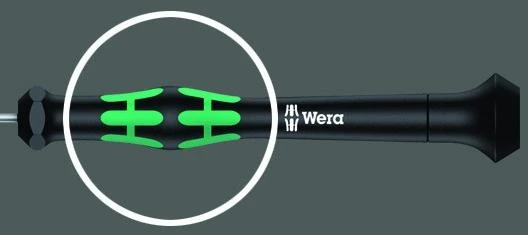 Atsuktuvų komplektas elektronikai 2035/6 A, Wera