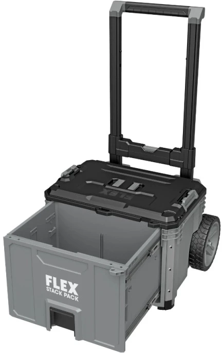 Flex Accessories Įrankių dėžė su atidaromu stalčiumi ir ratukais FLEX Stack Pack