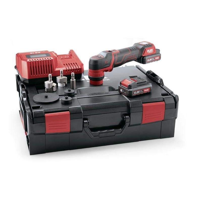 Flex Polishers Ekscentrinis akumuliatorinis poliruoklis FLEX PXE 80 10,8-EC/2,5 Set
