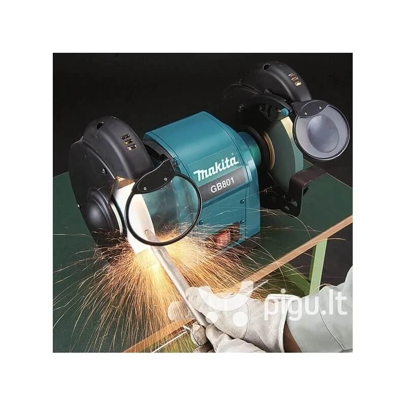 Makita GB801 Galąstuvas, 550W, 205mm x 19 x 15,88 mm, 2850 min-1, 19,8kg