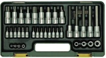 Galvučių rinkinys 1/4", TX ir HX 41 dalies PROXXON