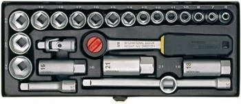 Galvučių rinkinys 3/8" 24 dalių PROXXON