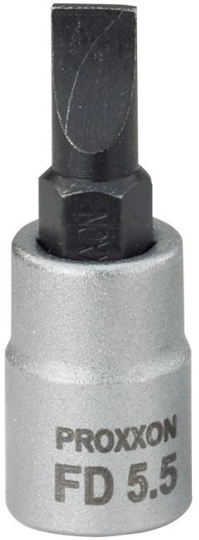 Galvutė su plokščiu antgaliu PROXXON FD 1/4", 5,5 mm