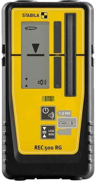Lazerinis imtuvas REC 500 RG, Stabila