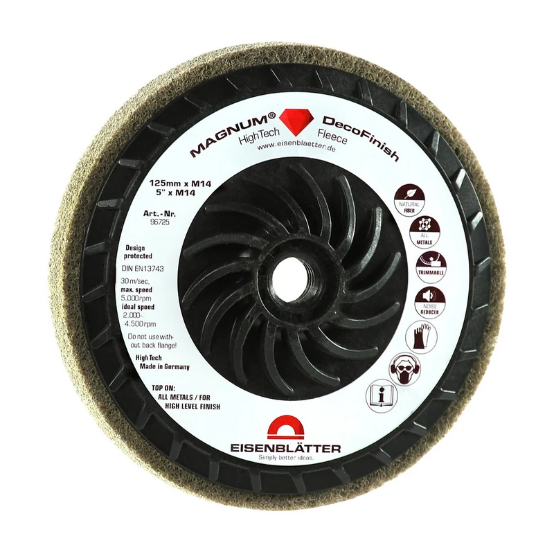 Gerd Eisenblatter Švelnus šlifavimo diskas GERD Magnum DecoFinish 125mm