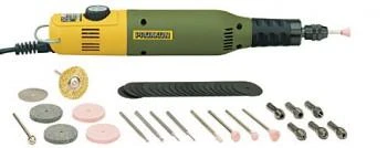Graviravimo rinkinys su PROXXON MICROMOT 60/E 12V