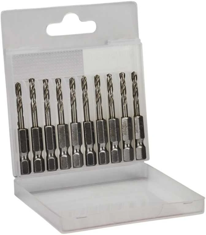 Makita HSS-G grąžtas metalui 3,3x50MM, 1/4". (10Vnt) B-56437