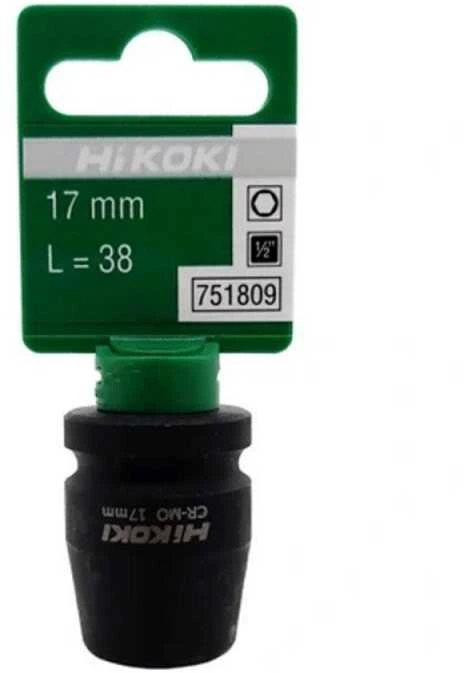 Hikoki Accessories 1/2" smūginė galvutė HiKOKI SW17mm 38mm