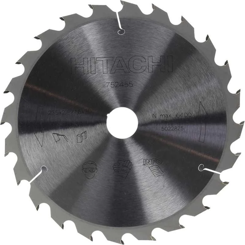 Pjovimo diskas medienai Hikoki 752455; 235x2,6x30 mm; Z24