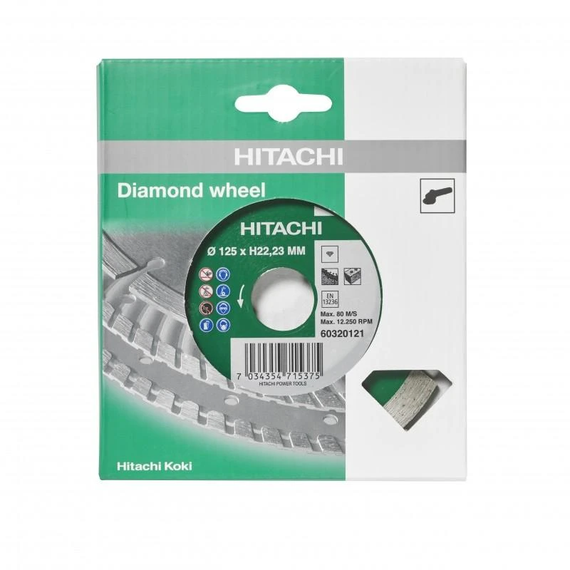 Hikoki Accessories Deimantinis diskas HiKOKI Standart Ø125x22,23mm