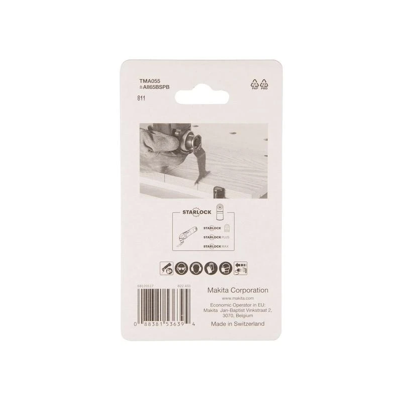 WORX Įgilinamieji pjovimo diskai 65mm B-64892