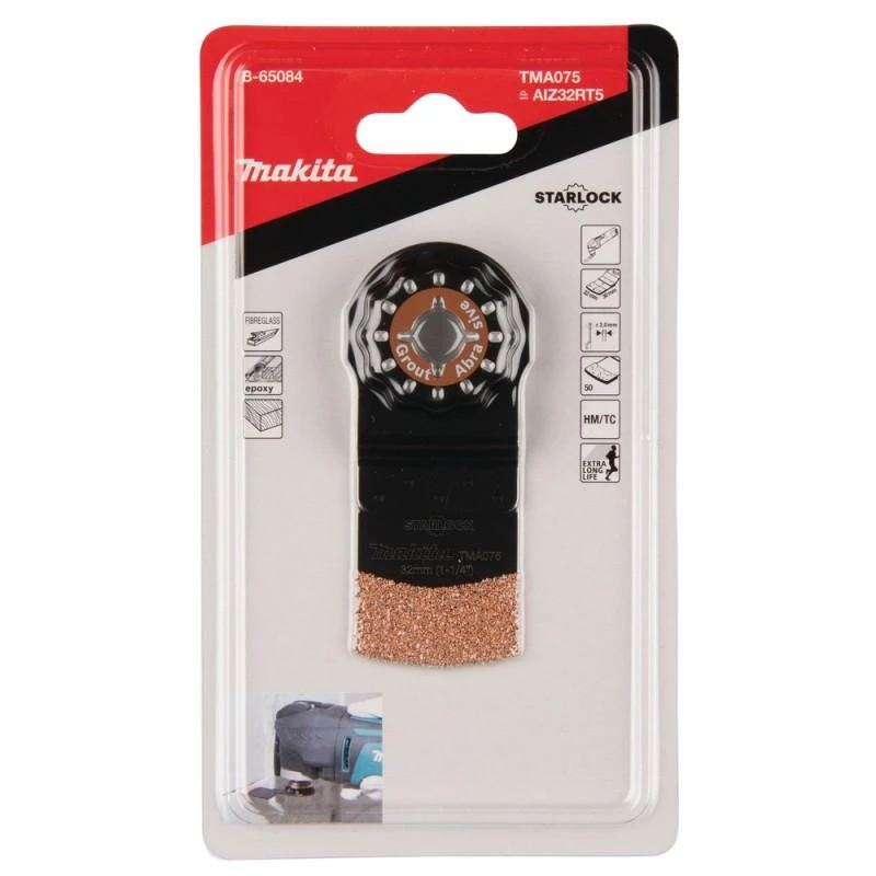 Makita MULTITOOL Įgilinamieji pjovimo ašmenys HM 32mm B-65084