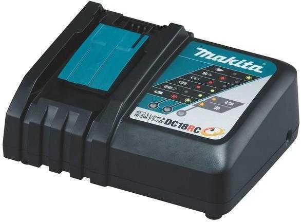 Makita 195584-2 Kroviklis DC18RC 14,4-18 V Li-ion RAPID krovimo laikas 15/22min, CARTON