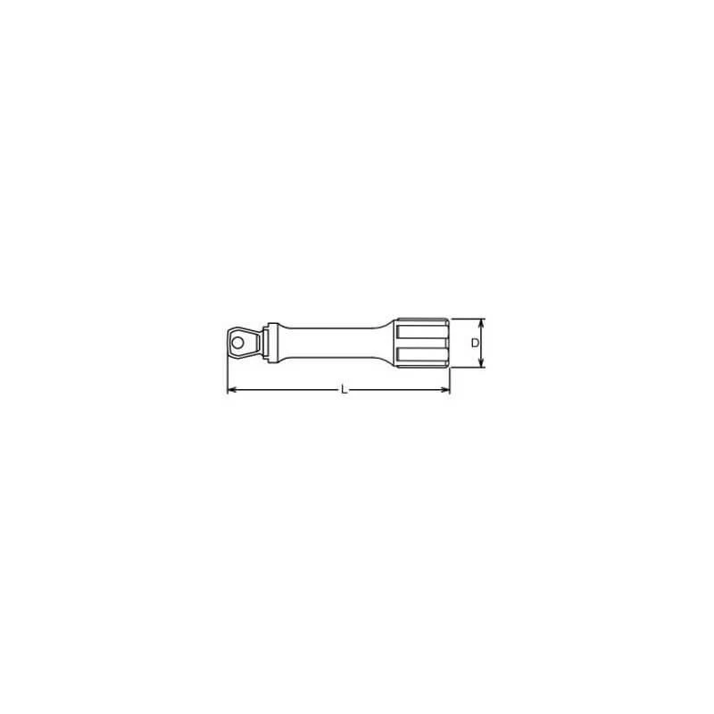 Ilgintuvas KOKEN 1/2" 150 mm