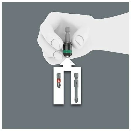 Wera Bit holder Rapidaptor + Ringmagnet 887/4 RR