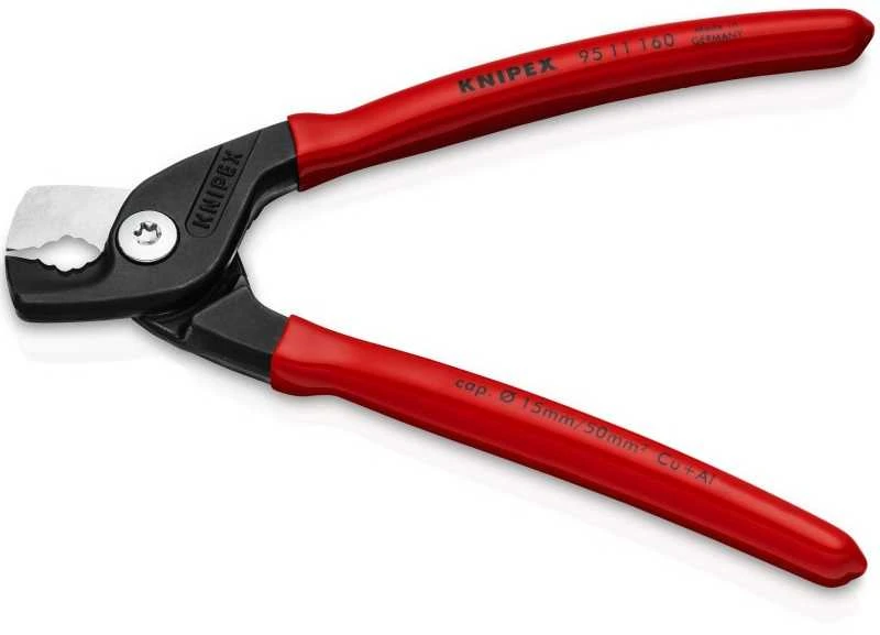 Kabelio žirklės KNIPEX StepCut 9511 160mm