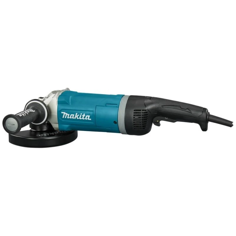 Makita GA9080X1 Kampinis šlifuoklis, 2700 W, 230 mm, 6,4kg, pasukama galinė rankena, antivibracinė šoninė rankena