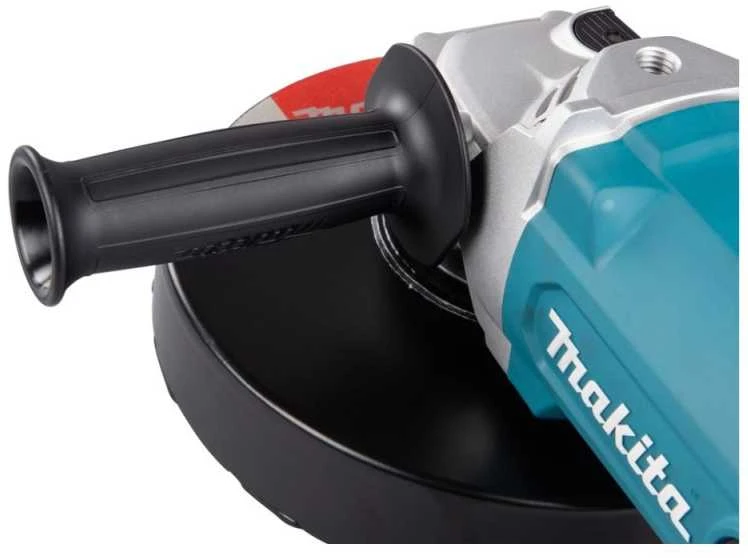 Makita GA9090N1 Kampinis šlifuoklis, 2200 W, 230 mm, 5,3kg, antivibracinė šoninė rankena