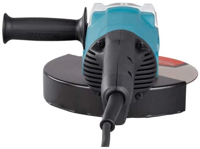 Makita GA9090N1 Kampinis šlifuoklis, 2200 W, 230 mm, 5,3kg, antivibracinė šoninė rankena