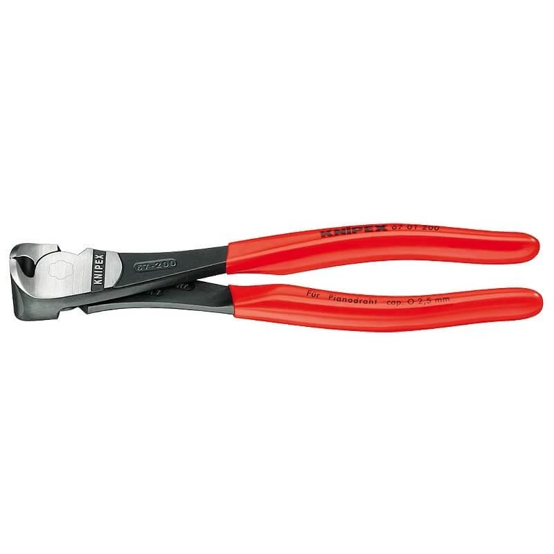 Žnyplės priekinio kirpimo, jėgos, 160 mm, Knipex