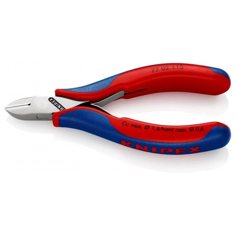 Elektronikos žnyplės 115mm, Knipex
