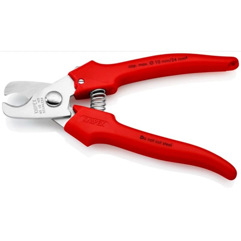 Kabelių žirklės D10mm/24mm2, Knipex