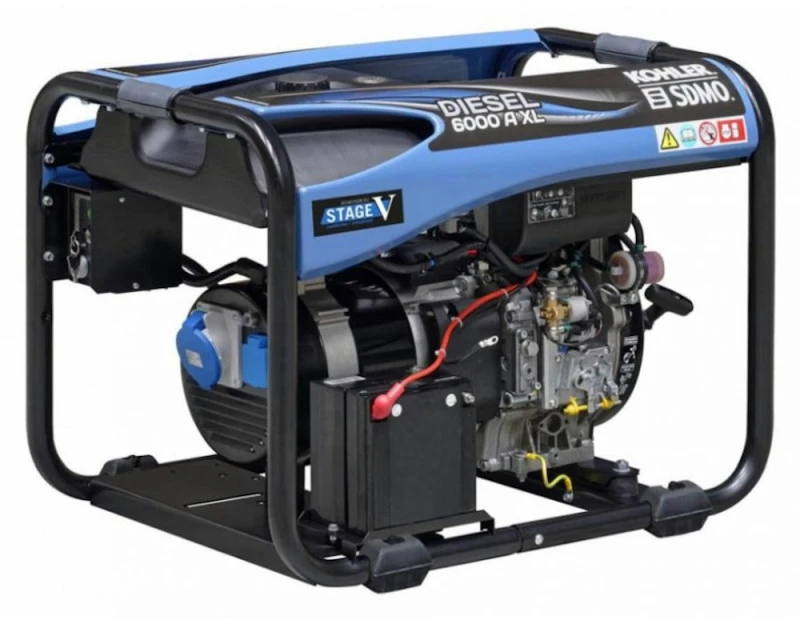 Rehlko portable Elektros generatorius REHLKO Diesel 6000 A XL C5