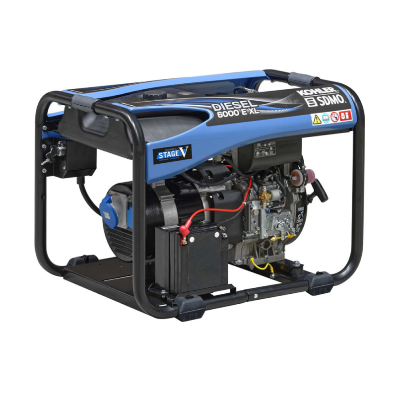 Dyzelinis vienfazis generatorius 6000 E XL C5, SDMO