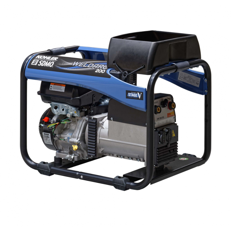 Kohler Portable Nuolatinės srovės suvirinimo generatorius KOHLER Weldarc 200 C5