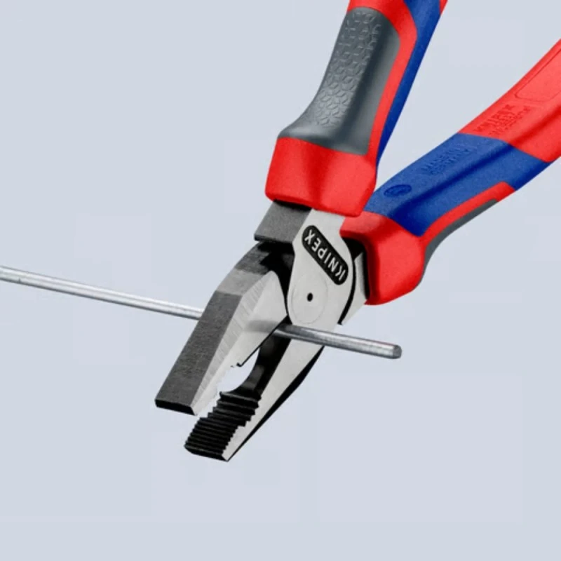 Kombinuotos didelės svertinės jėgos replės KNIPEX 0202180