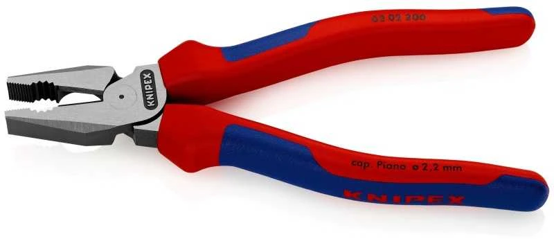Kombinuotos didelės svertinės jėgos replės KNIPEX 0202200