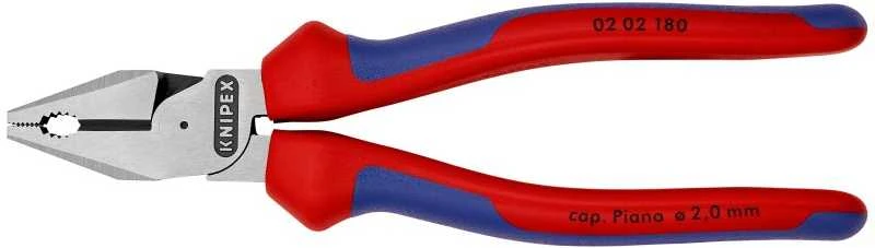 Kombinuotos didelės svertinės jėgos replės KNIPEX 0202180