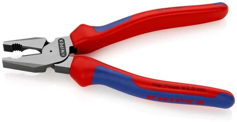 Kombinuotos didelės svertinės jėgos replės KNIPEX 0202180