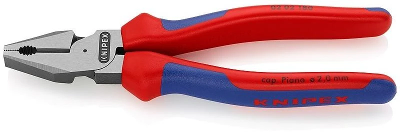 Kombinuotos didelės svertinės jėgos replės KNIPEX 0202200