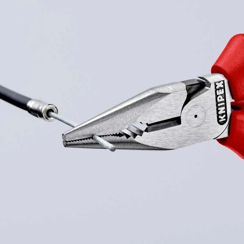 Kombinuotos replės siaurėjančiais galais KNIPEX 0822