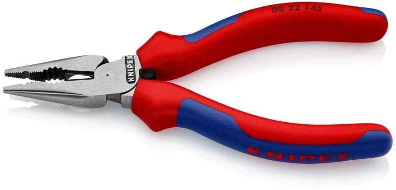 Kombinuotos replės siaurėjančiais galais KNIPEX 0822
